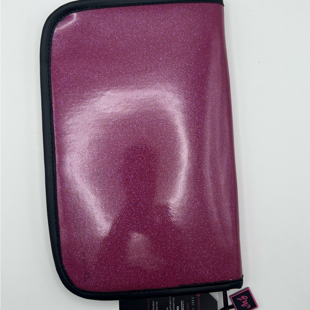 Makeup Junkie Glitter Pink Ballerina Mini Padfolio - Picture 2 of 7